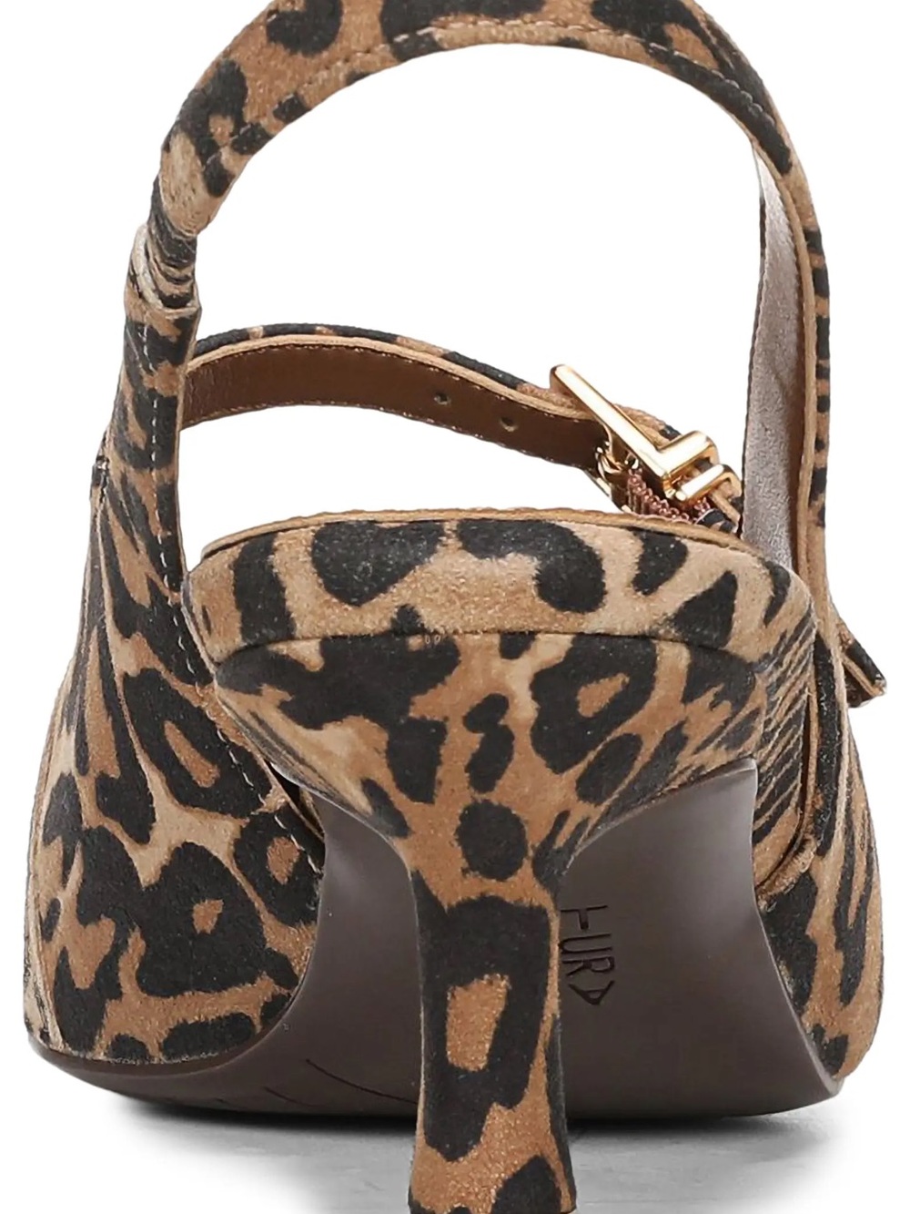 Naturalizer Leopard-Print Slingback Mary Jane Kitten Heel in Tan and Black - Picture 7 of 7
